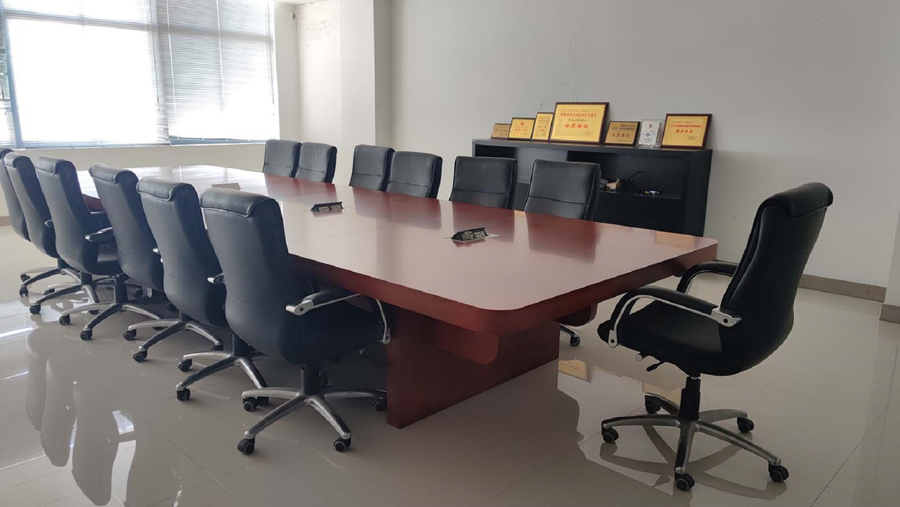 会议室一角