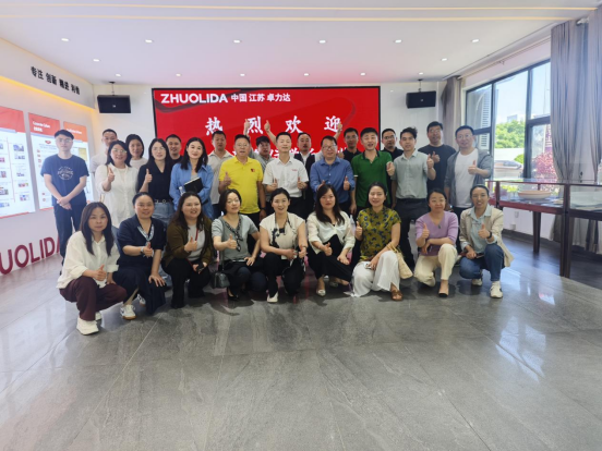聚泽新材料受邀赴南通卓力达研学 深耕管理经营细节 赋能企业提质增效